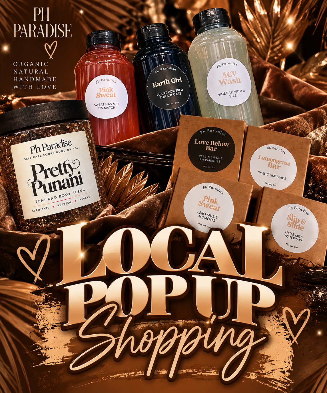 Want To Shop In Person? (Pop Up Shop)